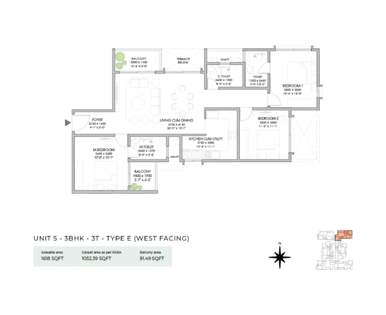 Floor Plan Nbr 3t 1 768x628
